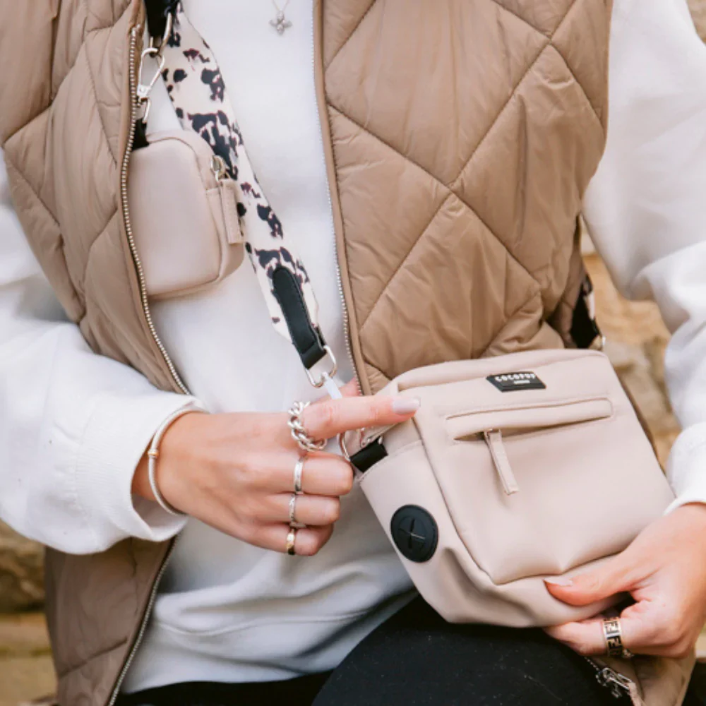 Build Your Own Dog Walking Bag - Caramel Latte Bag - Image 3