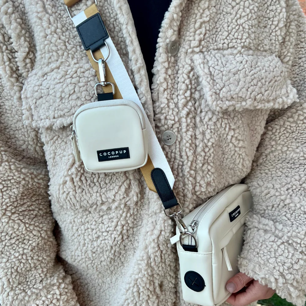 Build Your Own Dog Walking Bag - Oyster White Bag - Image 12