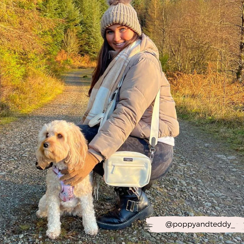 Build Your Own Dog Walking Bag - Oyster White Bag - Image 14