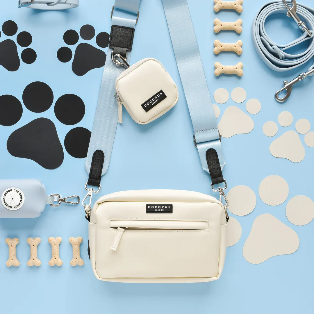 Build Your Own Dog Walking Bag - Oyster White Bag - Image 18