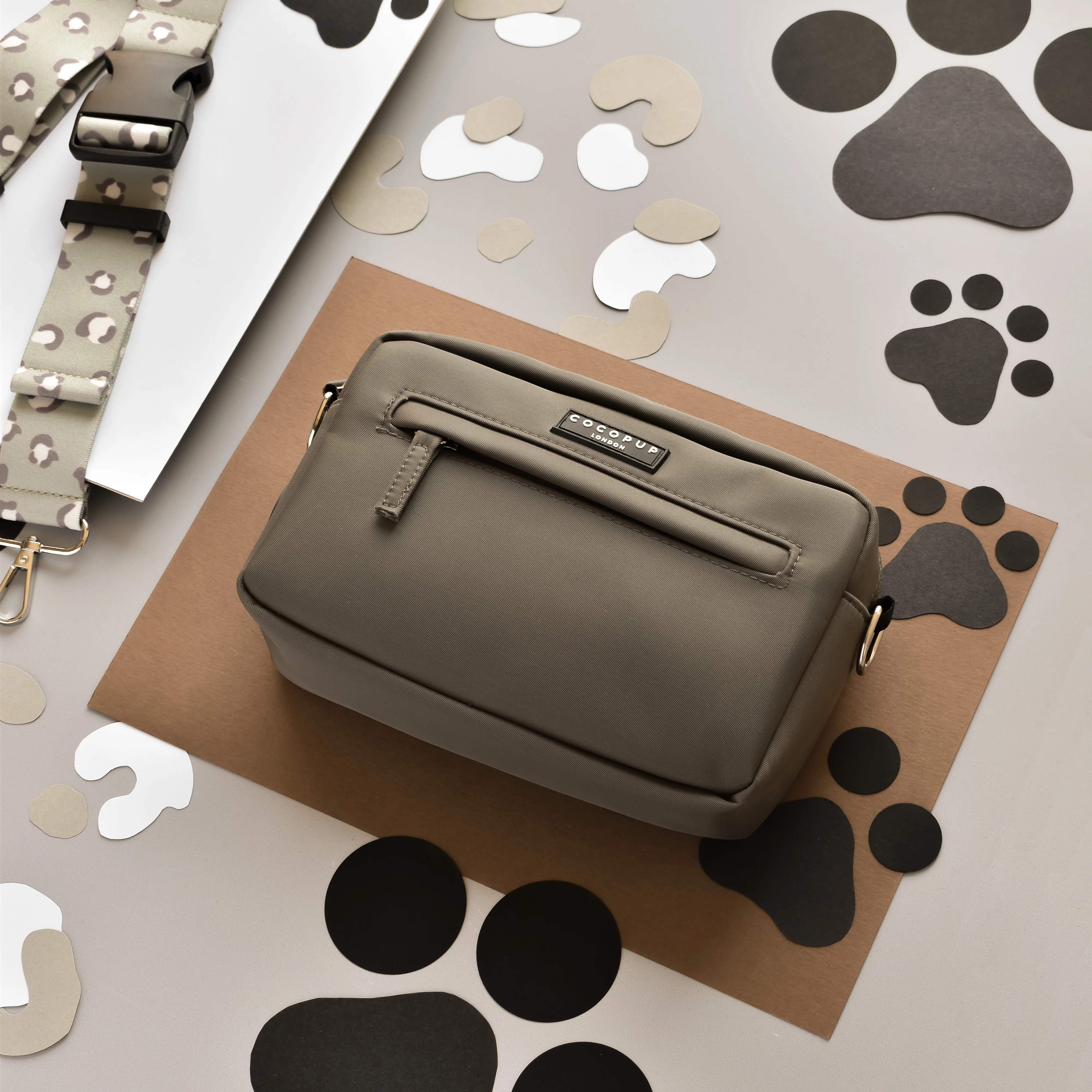 Bum Bag Strap - Sage Leopard - Image 5