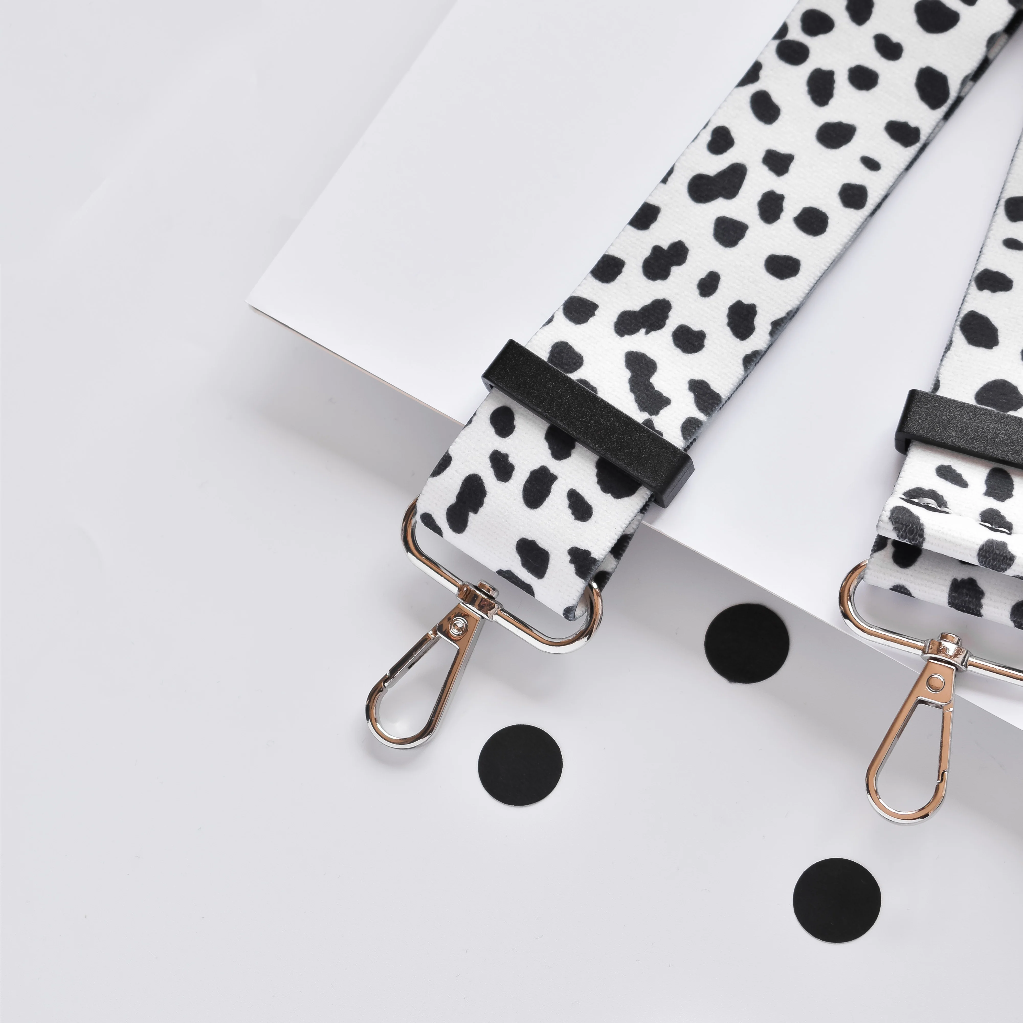 Bum Bag Strap - Monochrome Spots - Image 5