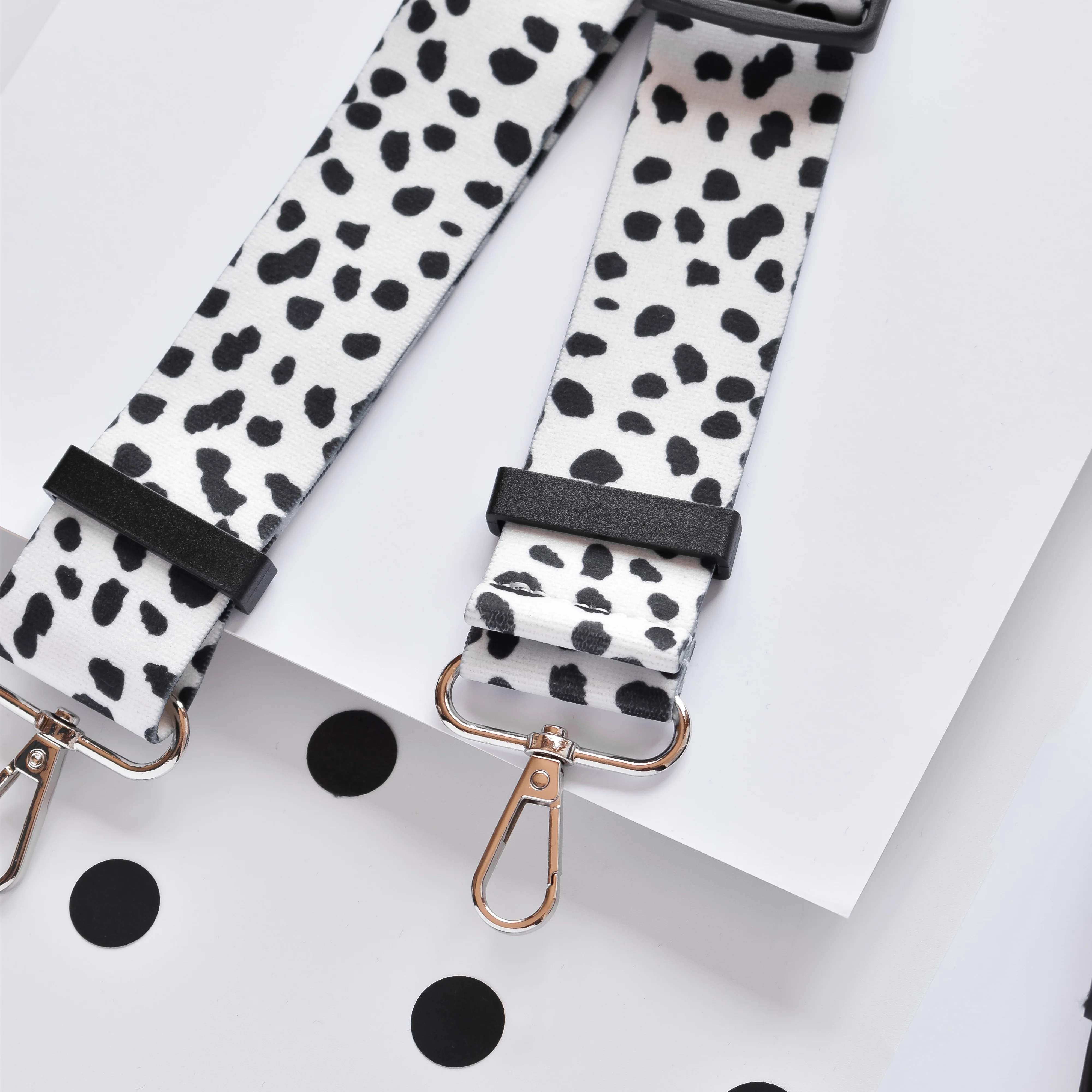 Bum Bag Strap - Monochrome Spots - Image 6