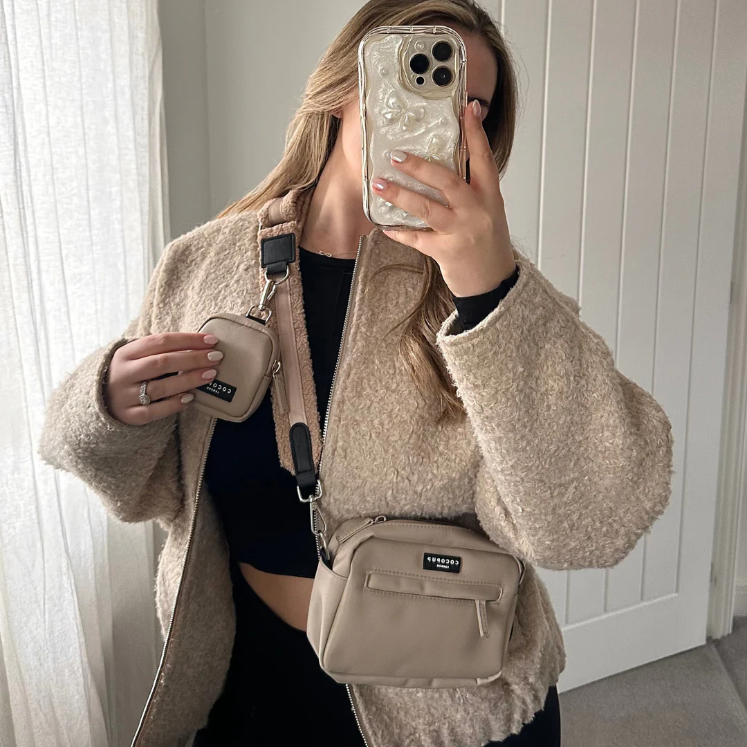 Dog Walking Bag - Caramel Latte - Image 16