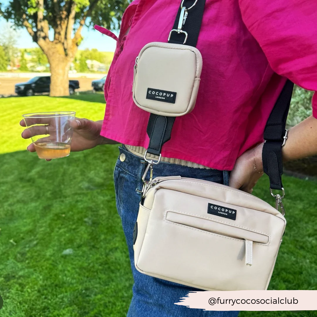 Dog Walking Bag - Caramel Latte - Image 17