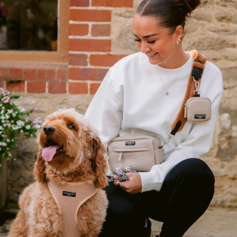 Dog Walking Bag - Caramel Latte - Image 9