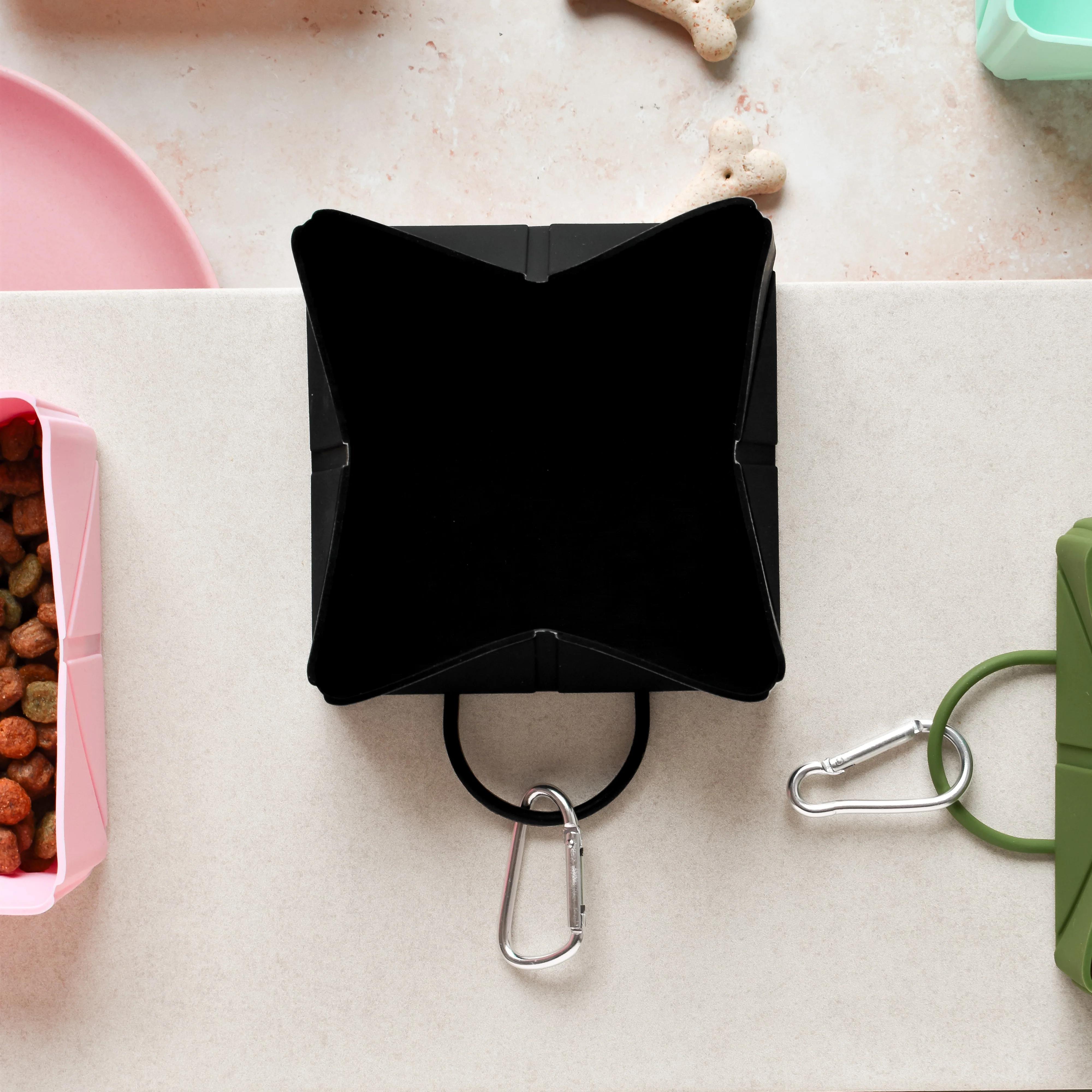 Foldable Travel Bowl - Black - Image 3