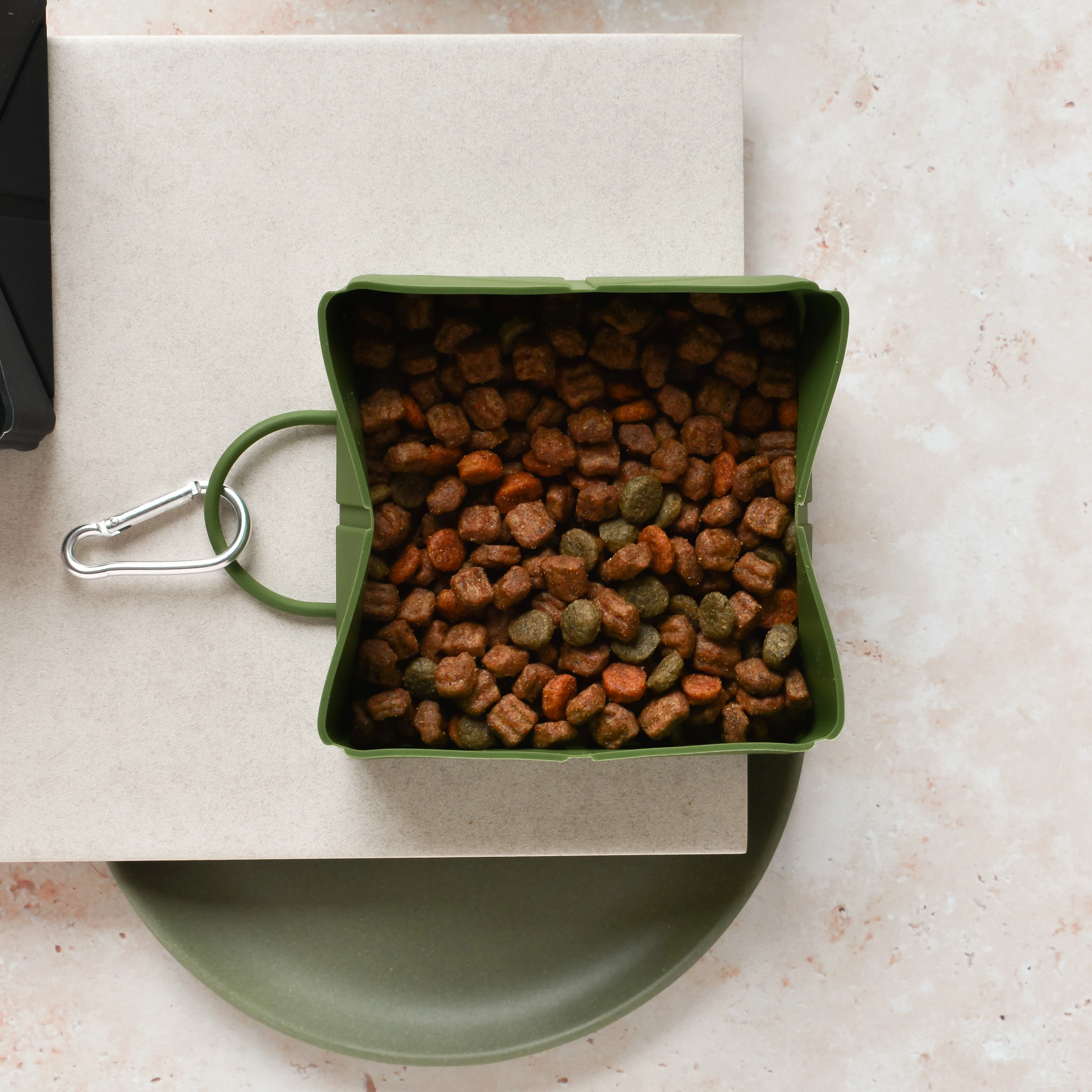 Foldable Travel Bowl - Khaki - Image 4