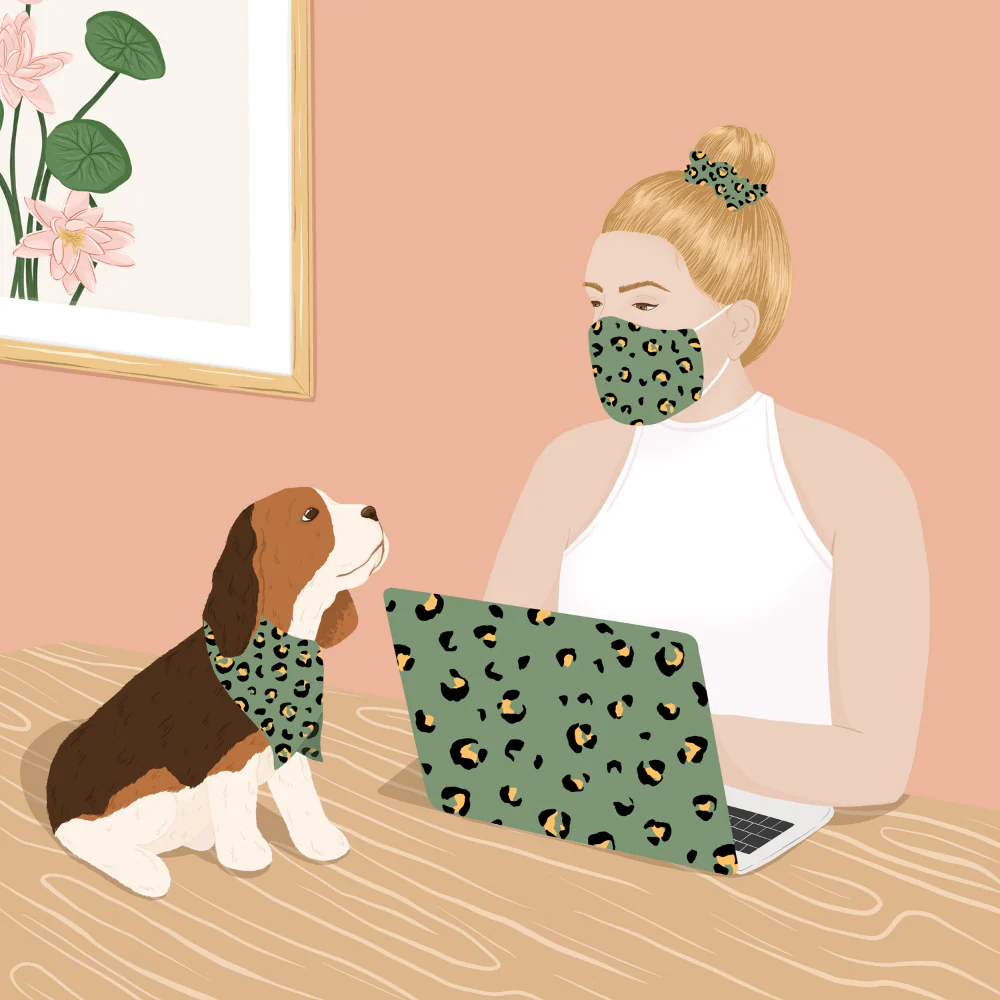 Khaki Leopard Bandana - Image 10