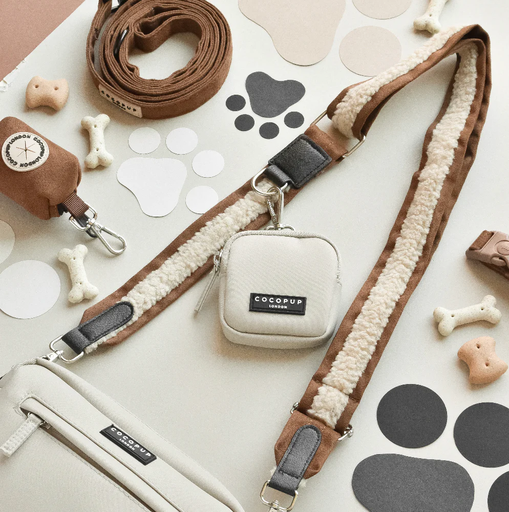 Build Your Own Dog Walking Bag - Caramel Latte Bag - Image 21