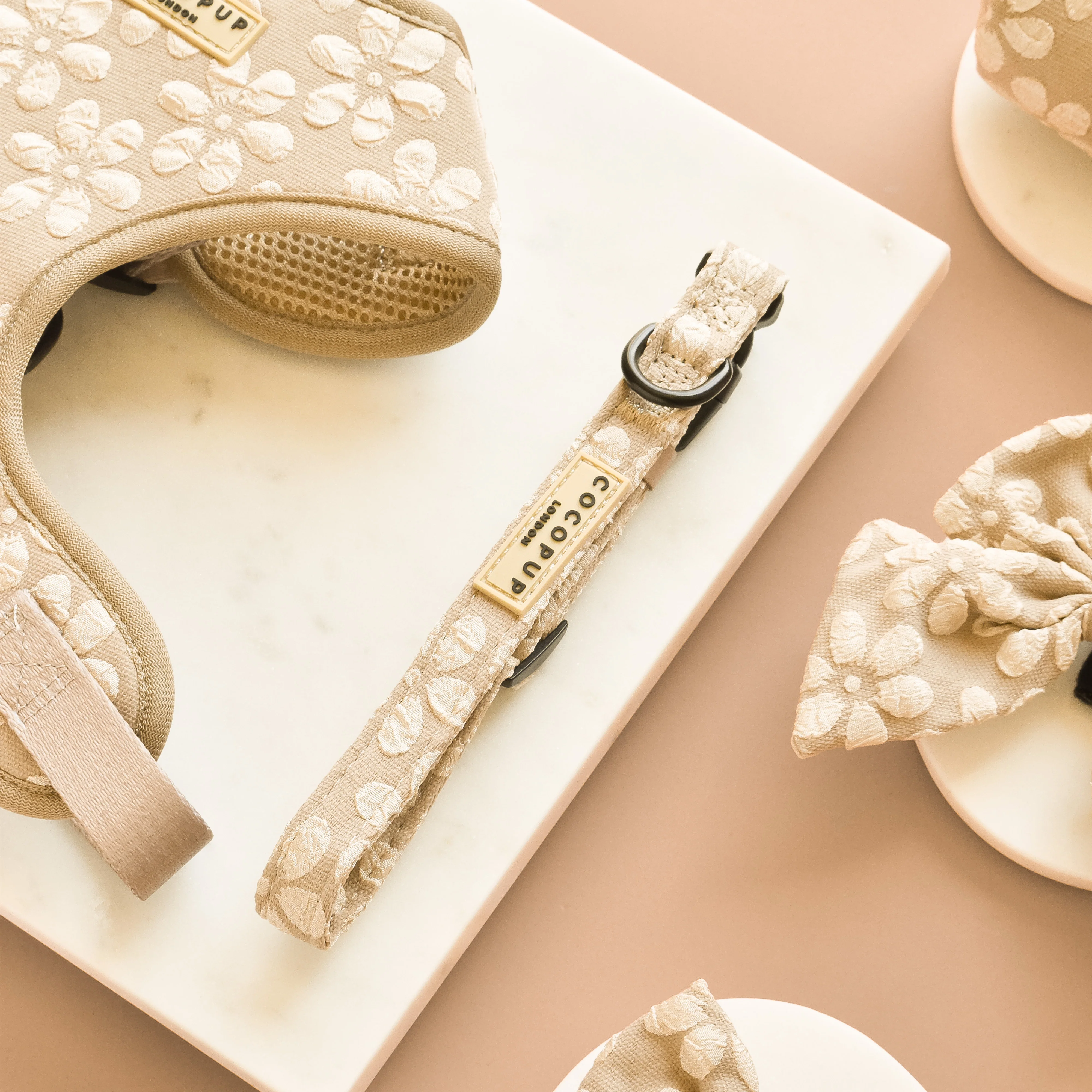 Luxe COLLAR - Mocha Flower - Image 4