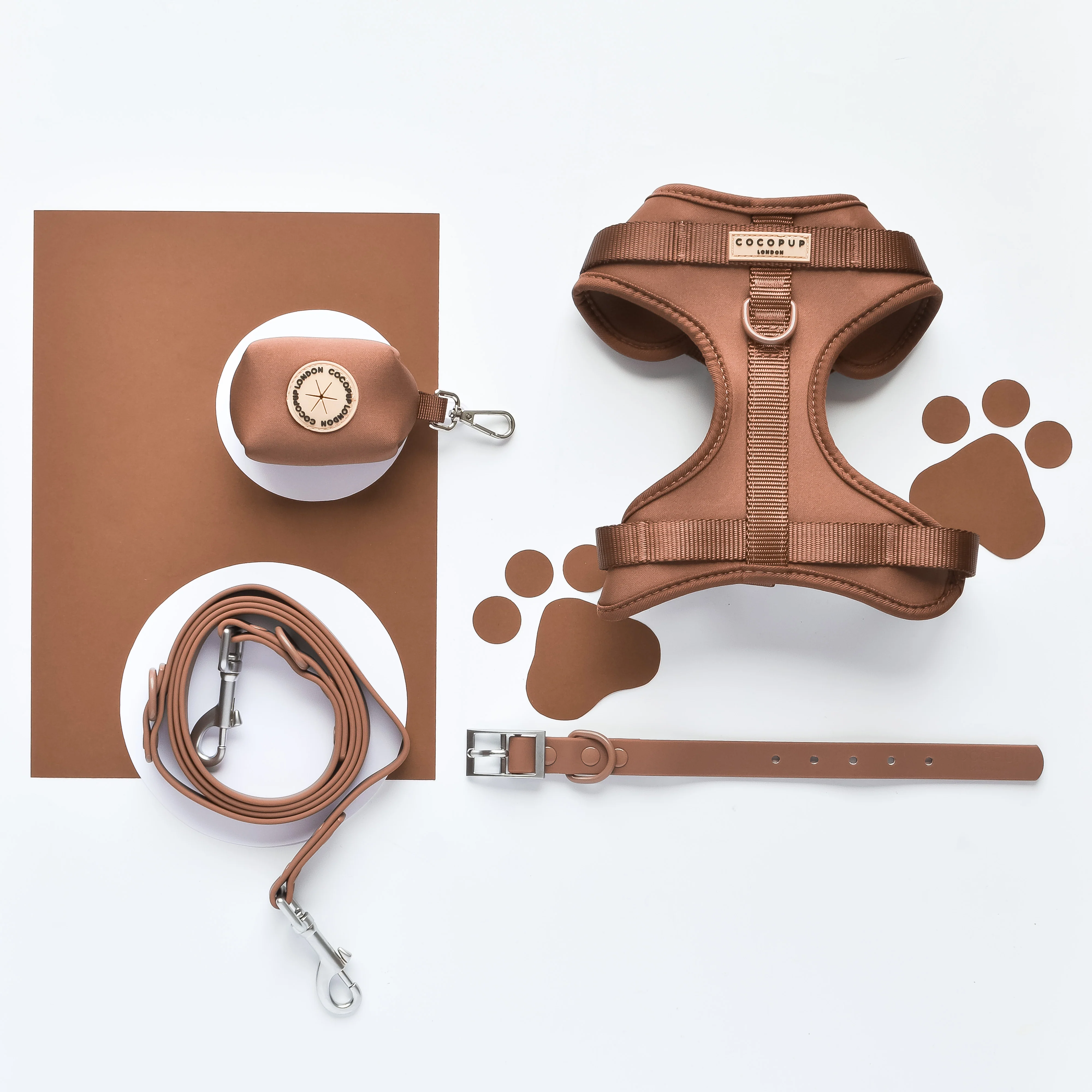 NAKD Adjustable Neck Harness - Brownie - Image 3