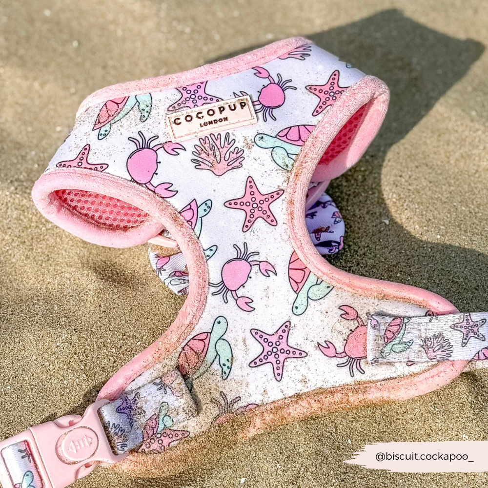 Pawcific Pink Reef Adjustable Neck HARNESS - Image 6