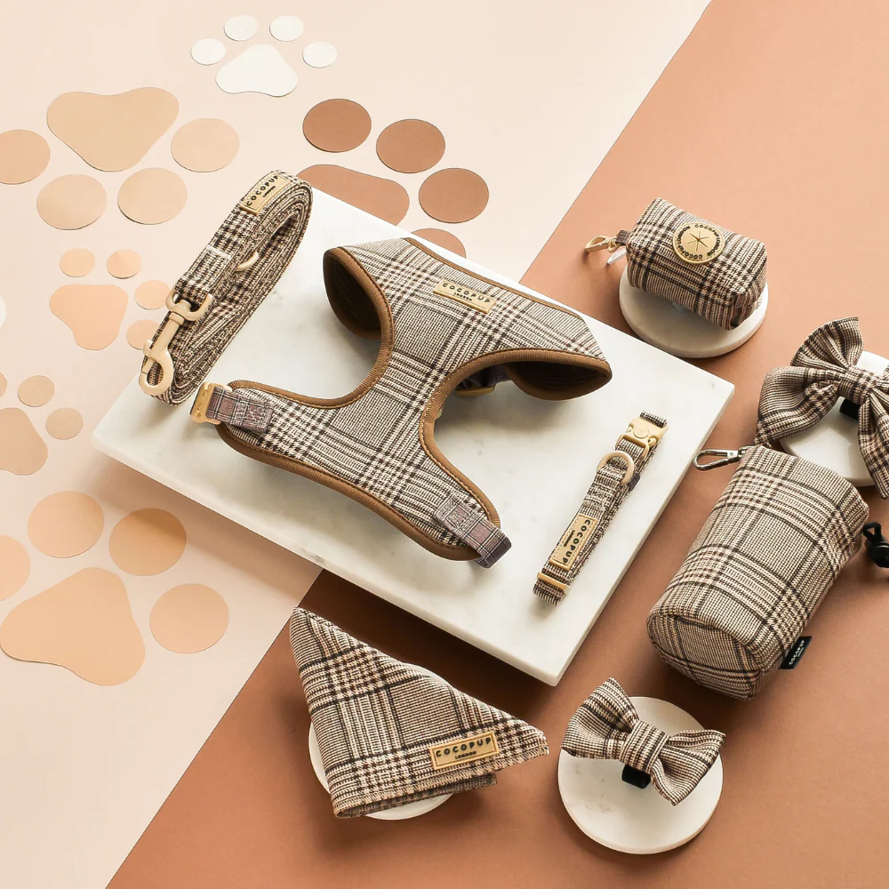 Pup Plaid Adjustable Neck HARNESS - Image 4