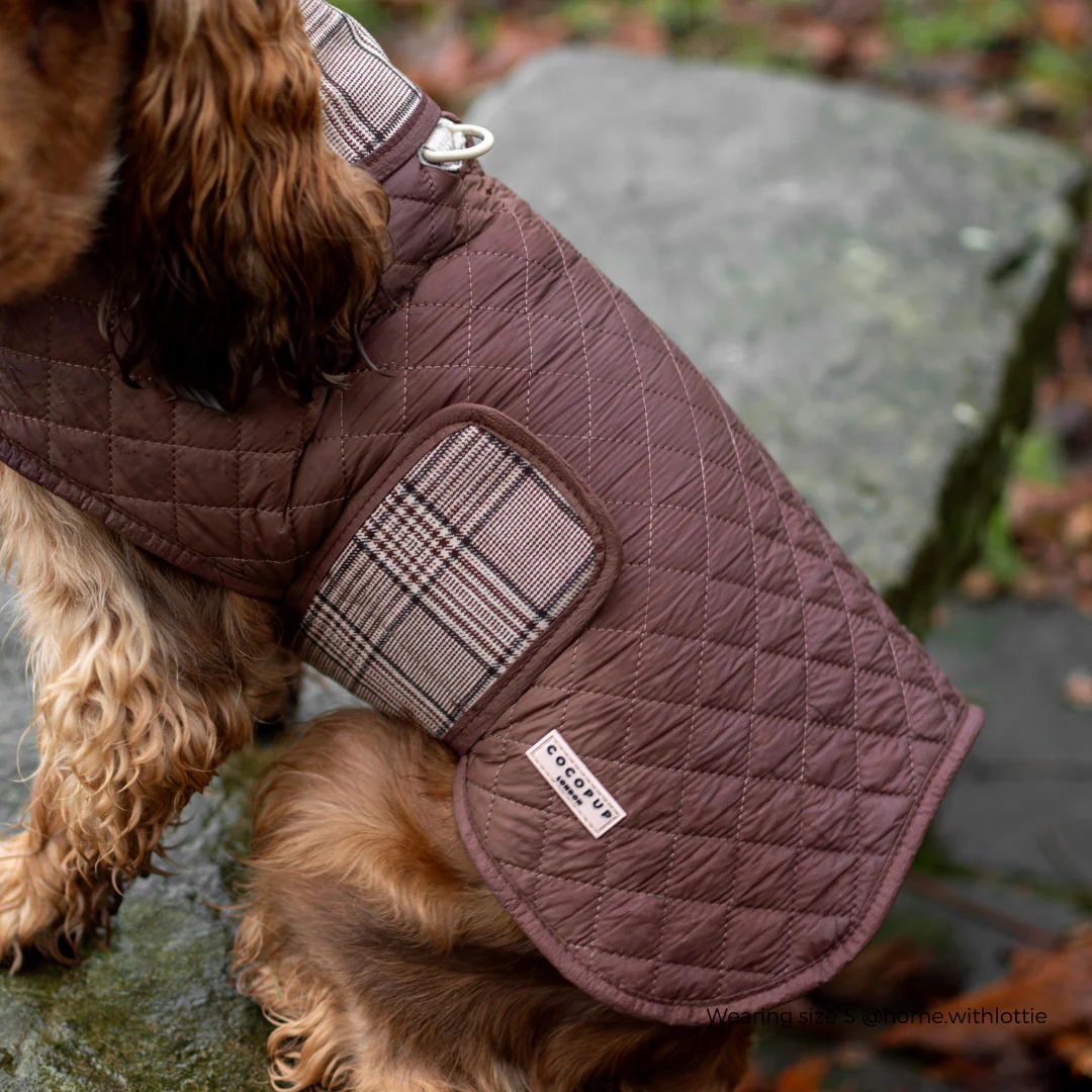 Quilted Dog Coat - Pup Plaid - Image 13