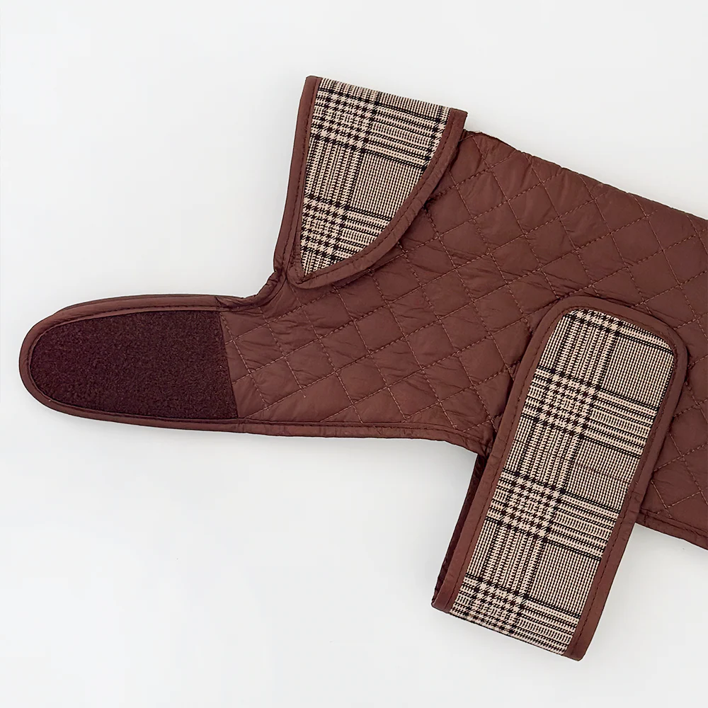 Quilted Dog Coat - Pup Plaid - Image 3