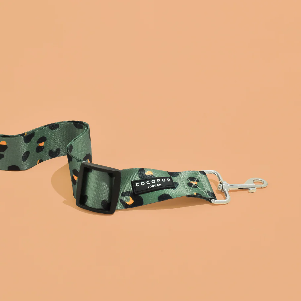Seat Belt Restraint - Khaki Leopard - Image 3