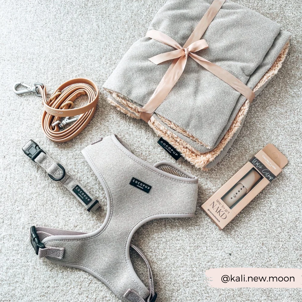 Sage Tweed Adjustable Neck HARNESS - Image 11