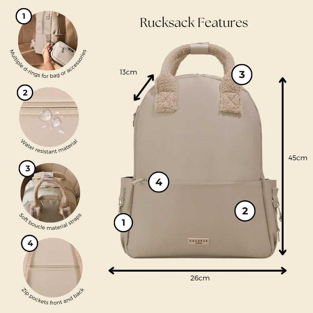 Rucksack - Caramel Latte - Image 3